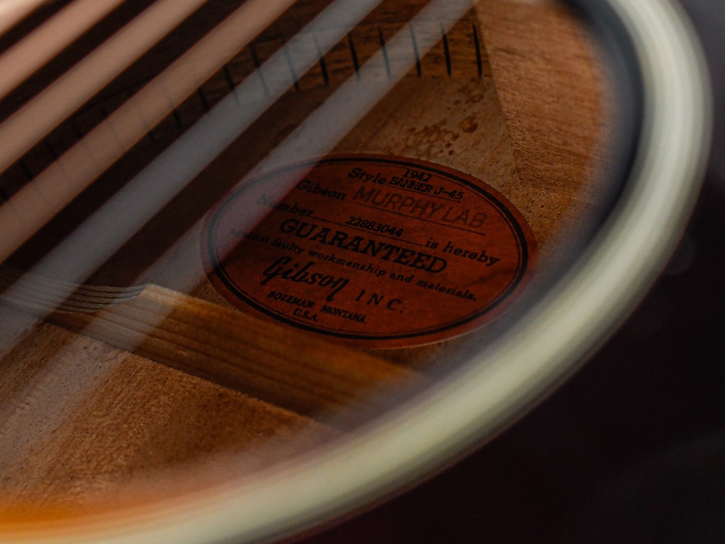 Gibson 1942 Banner J45 Murphy Lab Light Aged #22883044 | The